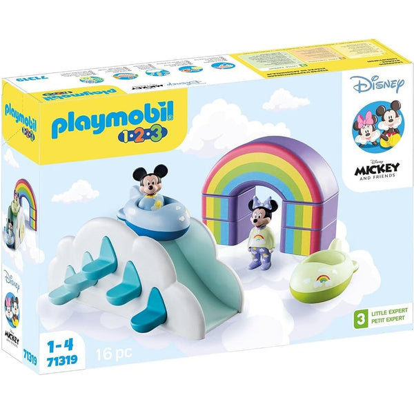 פליימוביל דיסני בית הענן של מיני ומיקי מאוס לגיל הרך 1,2,3 71319  - Playmobil
