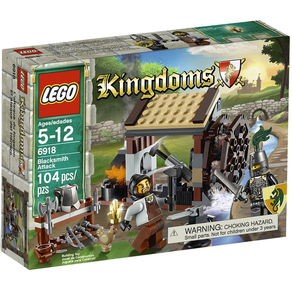 לגו טירה אבירים בנפחייה 6918 - Lego