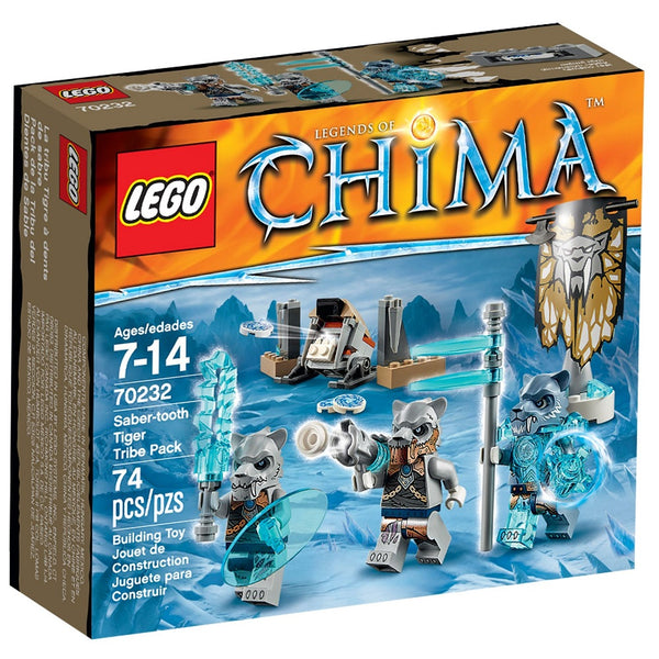 לגו אגדות צ'ימה שבט נמרים שן-חרב 70232 - Lego
