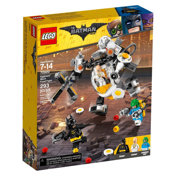 לגו באטמן מלחמת אוכל עם ראש ביצה 70920 - Lego