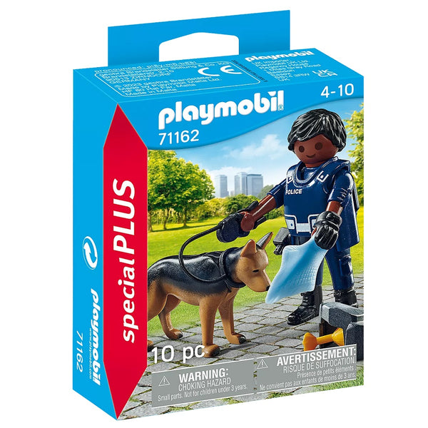 פליימוביל שוטר וכלב משטרה 71162 - Playmobil
