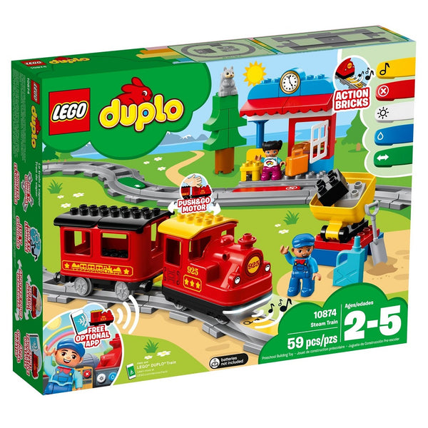 לגו דופלו רכבת קיטור 10874 - Lego