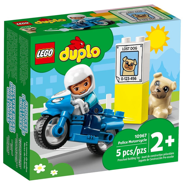 לגו דופלו אופנוע משטרה 10967 - Lego