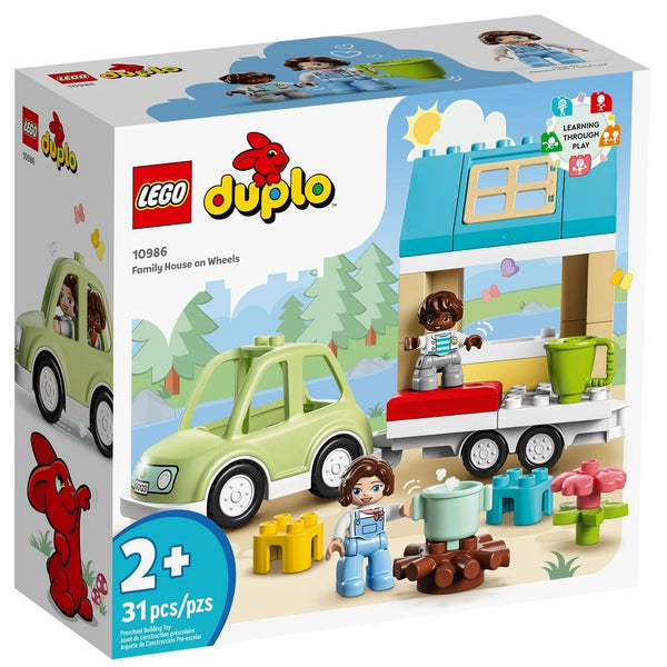 לגו דופלו בית משפחה על גלגלים 10986 - Lego