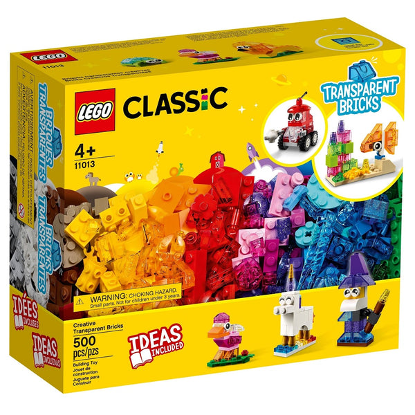 לגו קלאסיק ערכת לבנים שקופות 11013 - Lego