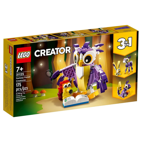 לגו קריאטור יצורי יער 31125 - Lego