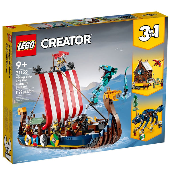 לגו קריאטור ספינת הויקינגים 31132 - Lego