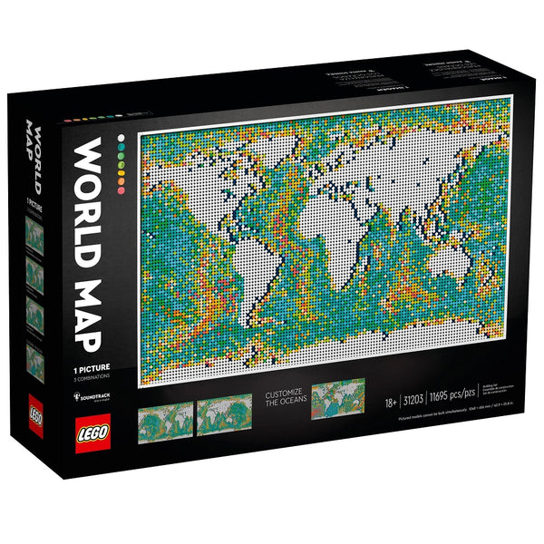 לגו רעיונות מפת העולם 31203 - Lego