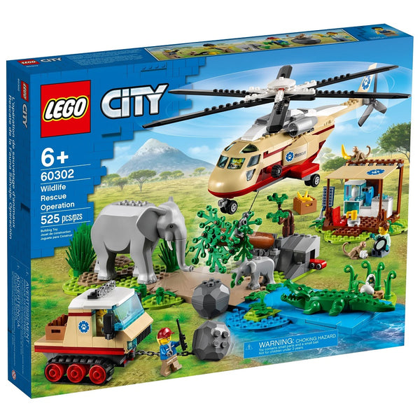 לגו סיטי מבצע להצלת חיות הבר 60302 - Lego