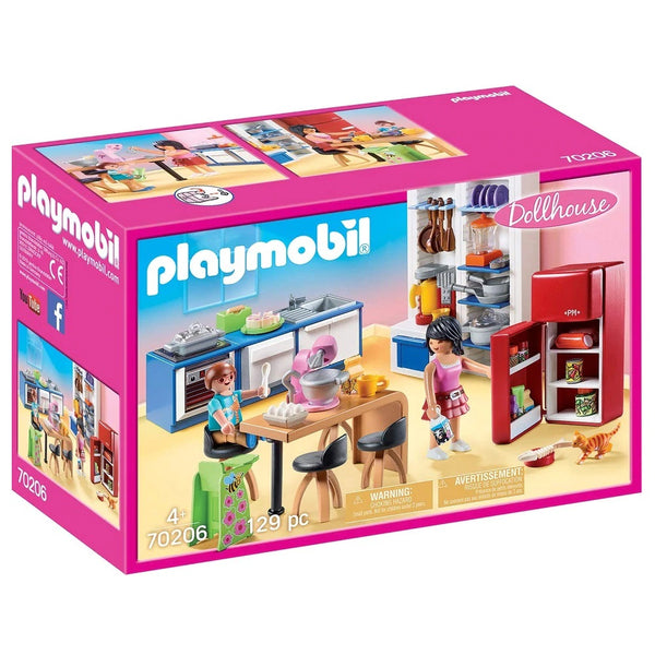 פליימוביל בית בובות מטבח משפחתי 70206 - Playmobil