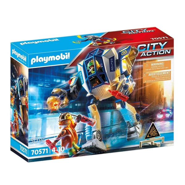 פליימוביל מרדף משטרתי: רובוט משטרתי בפעולה 70571 - Playmobil