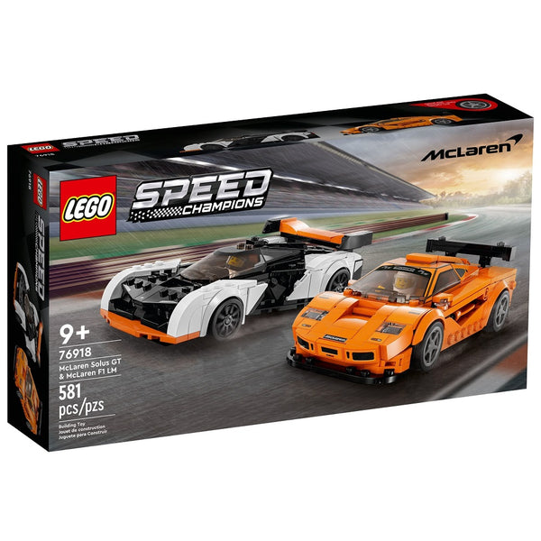 76918 לגו ספיד מקלארן סולוס GT ו-F1 LM - Lego