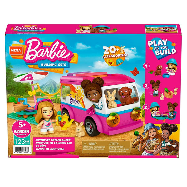 מגה ברבי הרפתקאה בקראוון - Mega Barbie Adventure DreamCamper