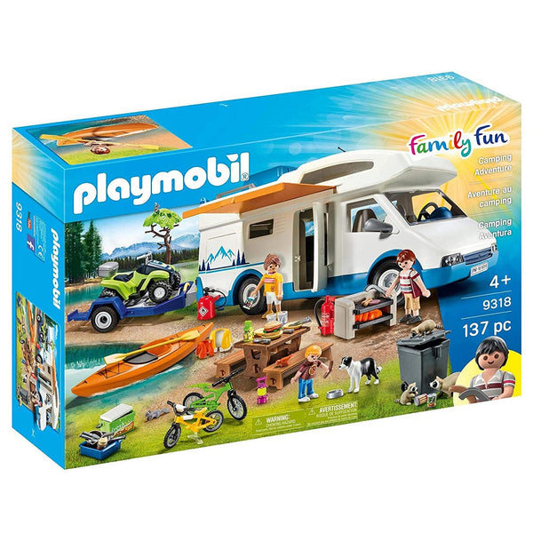 פליימוביל הרפתקה בקמפינג 9318 - Playmobil