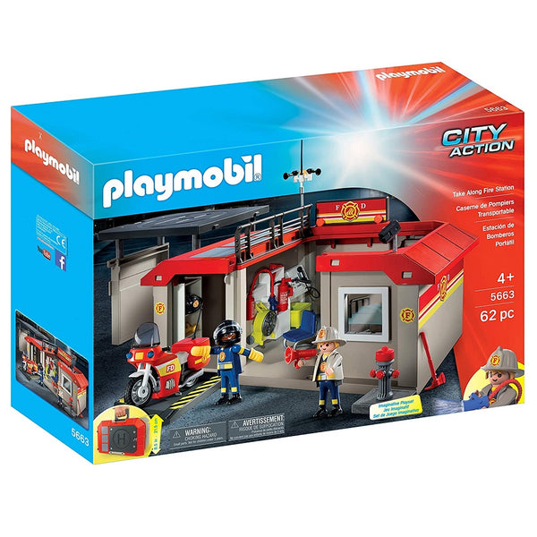 פליימוביל תחנת מכבי אש 5663 - Playmobil