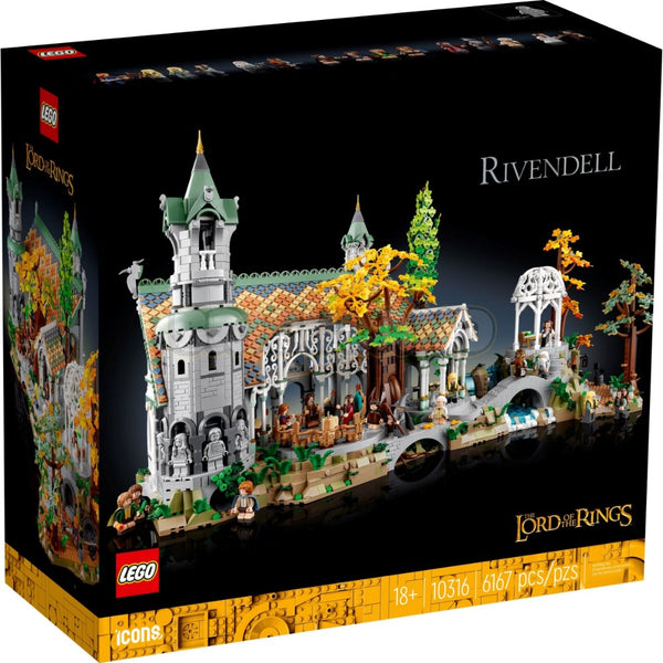 לגו אייקון אקספרט שר הטבעות ריוונדל 10316 | Lego