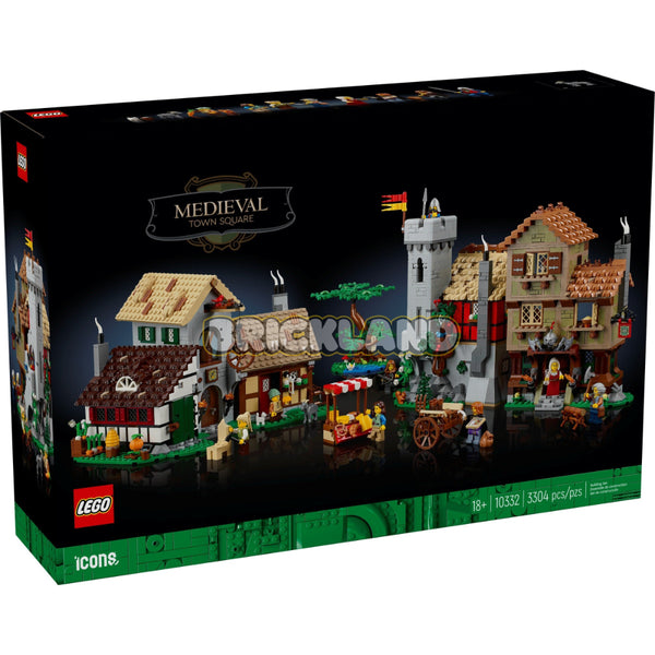 לגו אייקון כיכר העיר ימי הביניים 10332 | Lego