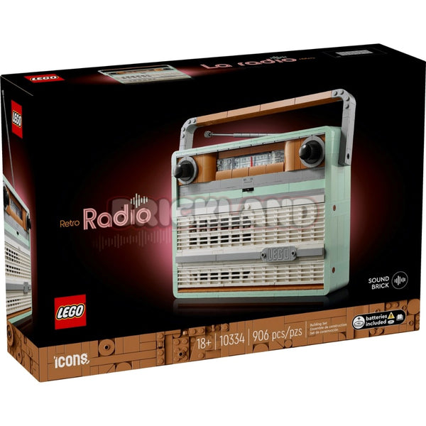 לגו אייקון רדיו רטרו 10334 | Lego