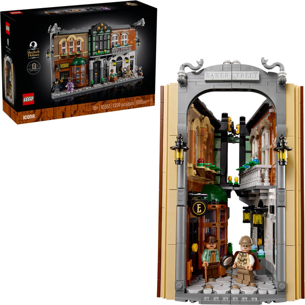 (10351) Sherlock Holmes: Book Nook לגו אייקון - Lego