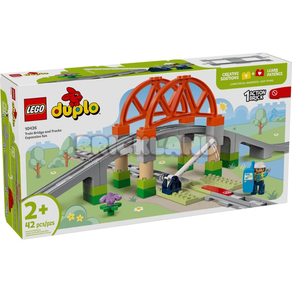 לגו דופלו ערכת הרחבה של גשר רכבת ומסילות 10426 | Lego