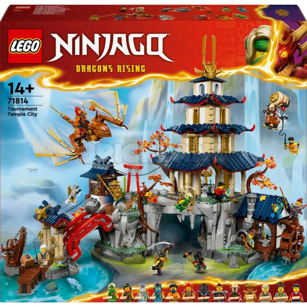 לגו נינג'גו טורניר עיר מקדש 71814 | Lego