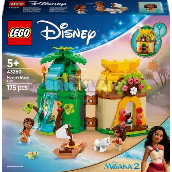 לגו נסיכות כיף באי של מואנה 43260 | Lego