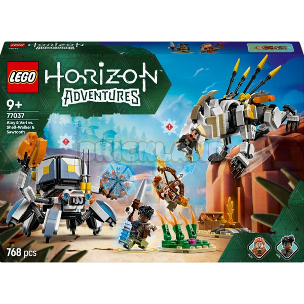 לגו הוריזון - Aloy ו-Varl נגד Shell-Walker ו -Sawtooth 77037 | Lego