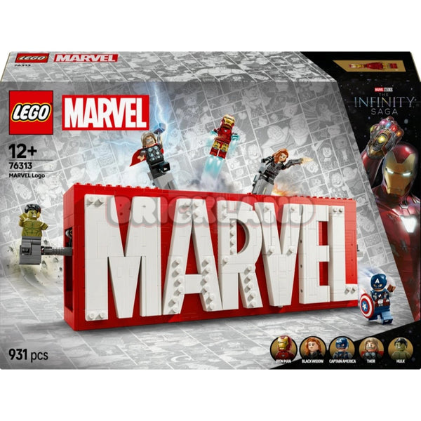 לגו מארוול לוגו ומיני-דמויות של MARVEL 76313 | Lego