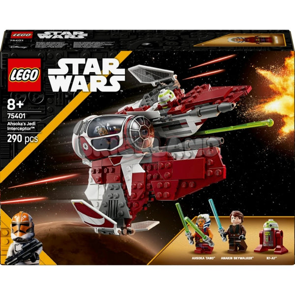 לגו מלחמת הכוכבים מטוס קרב ג'דיי של אסוקה 75401 | Lego