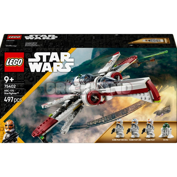 לגו מלחמת הכוכבים ARC-170 Starfighter 75402 | Lego