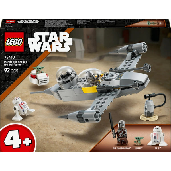 לגו מלחמת הכוכבים Starfighter N-1 של מנדו וגרוגו 75410 | Lego