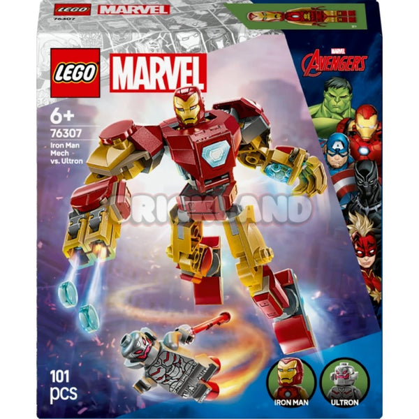 לגו סופר הירו רובוט איירון מן נגד אולטרון 76307  | Lego