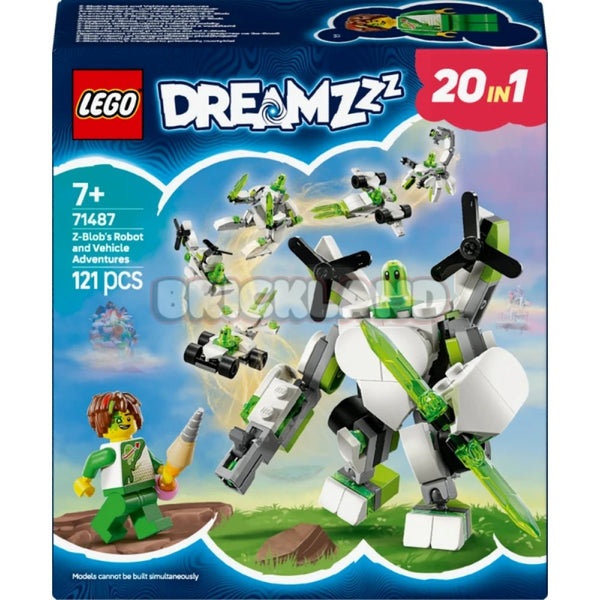 לגו דרימז הרפתקאות והרכב של רובוט זי-בלו 71487 | Lego