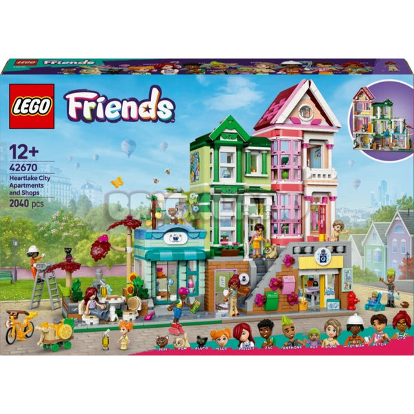 לגו חברות דירות וחנויות בהארטלייק סיטי 42670 | Lego