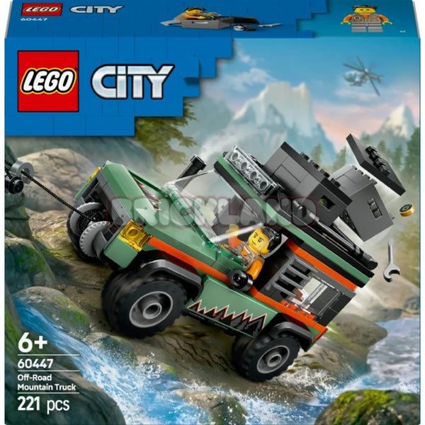 לגו סיטי משאית רכב שטח 4X4 לנסיעה בהרים 60447 | Lego