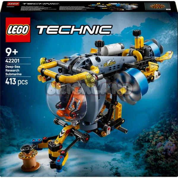 לגו טכניק צוללת מחקר במעמקי הים 42201 | Lego