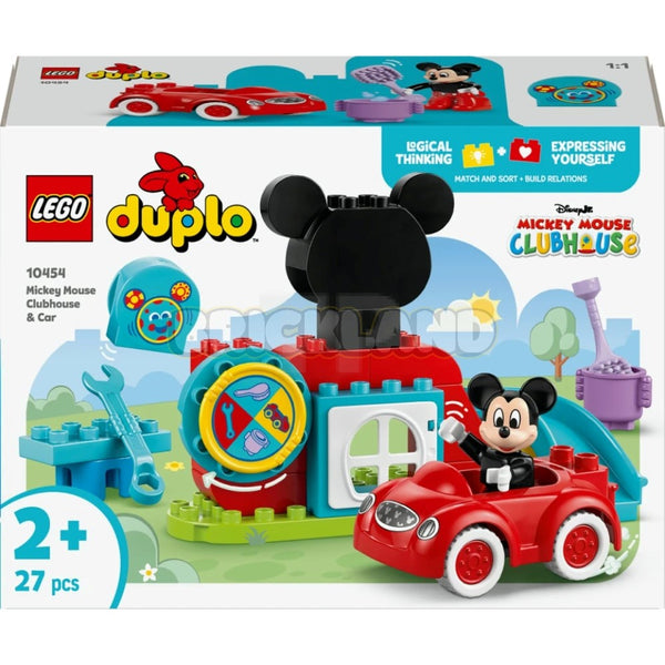 לגו דופלו מועדון החברים של מיקי מאוס ומכונית 10454 | Lego