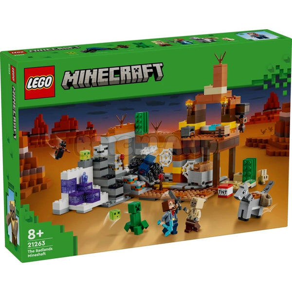 21263 לגו מיינקראפט בסיס בבאדלנדס | Lego