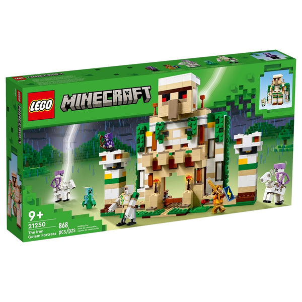 לגו מיינקראפט מבצר גולם הברזל 21250 - Lego
