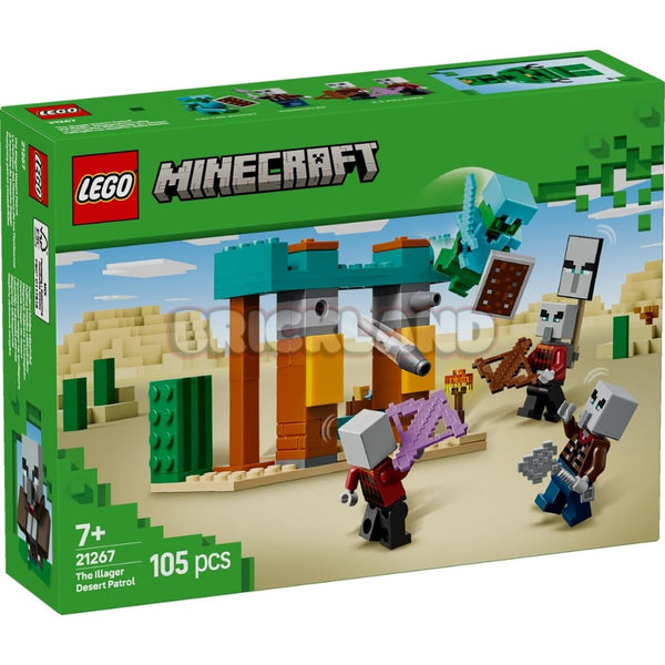 לגו מיינקראפט סיירת המדבר של האילגרים 21267 | Lego