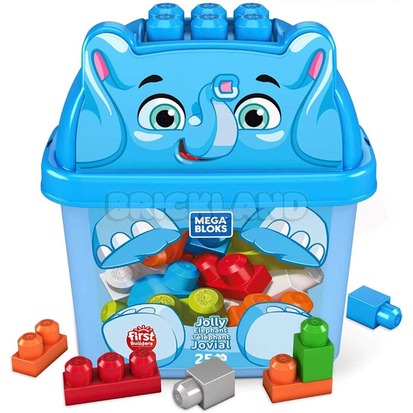 מגה בלוקס דלי פיל 25 חלקים גדולים | Mega Bloks