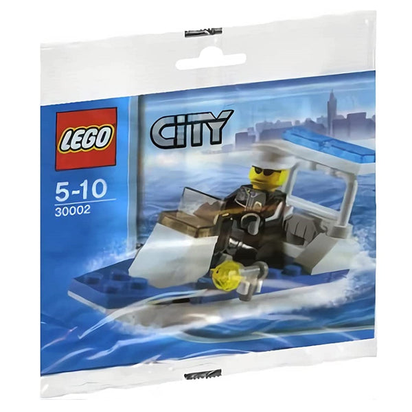 30002 שקית לגו סיטי סירה משטרתית - Lego