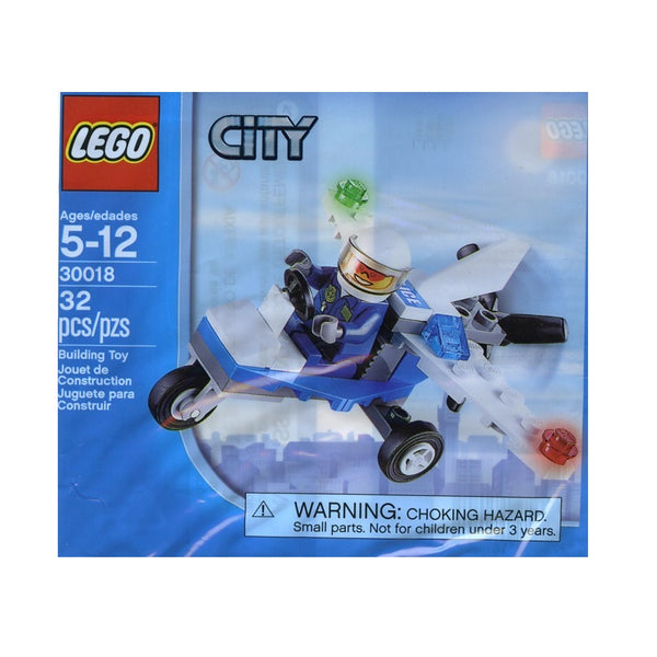 30018 שקית לגו סיטי מטוס משטרה זעיר - Lego
