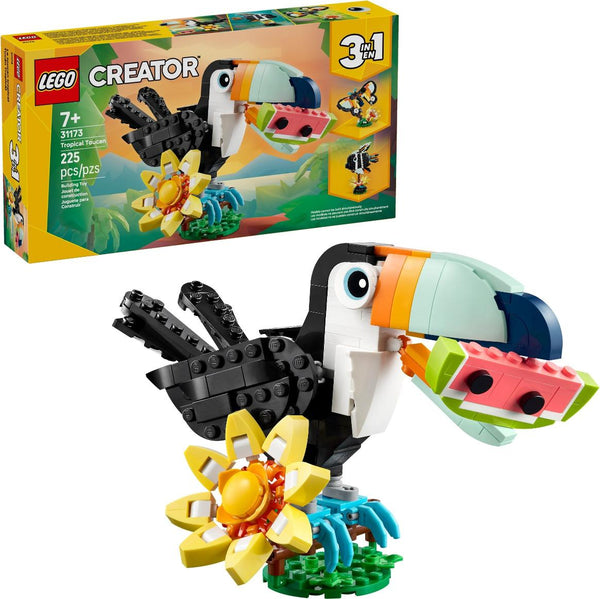 לגו קריאטור - חיות בר: טוקאן טרופי 31173 | Lego