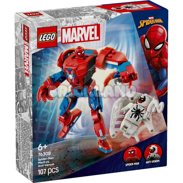 לגו מארוול רובוט ספיידרמן נגד אנטי ונום 76308 | Lego
