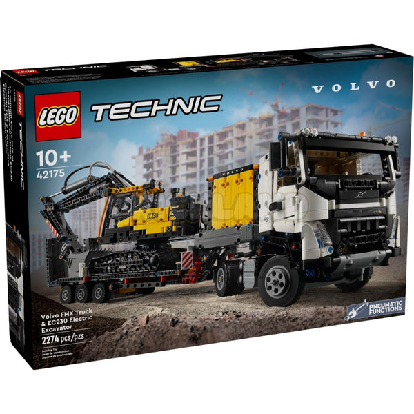לגו טכניק משאית וולוו מחפר חשמלי 42175 | Lego