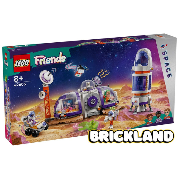 לגו חברות בסיס חלל ורקטה במאדים 42605- Lego