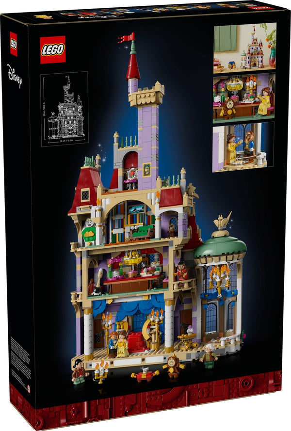 לגו דיסני טירת היפה והחיה 43263 | Lego