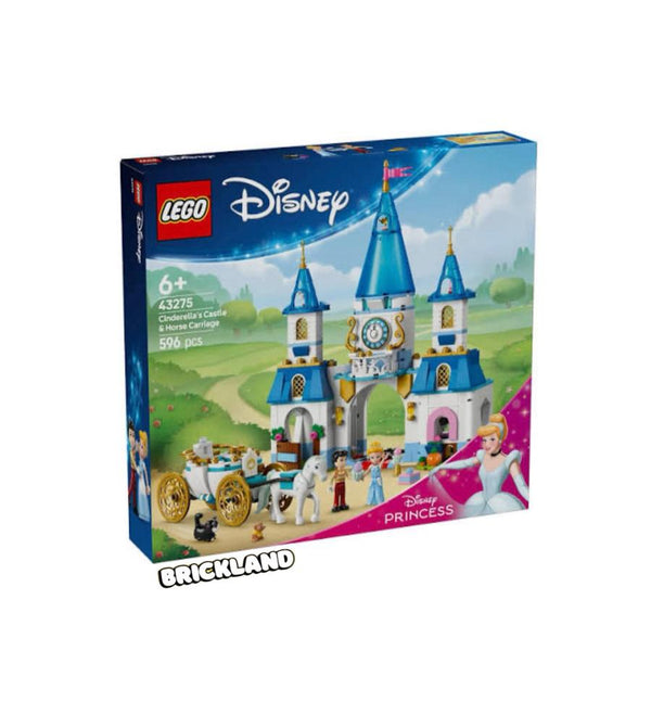 לגו נסיכות הטירה וכרכרת הסוסים של סינדרלה 43275 | Lego