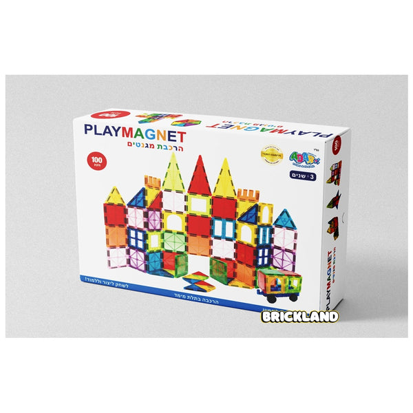 פליימגנט 100 חלקים - PLAYMAGNET